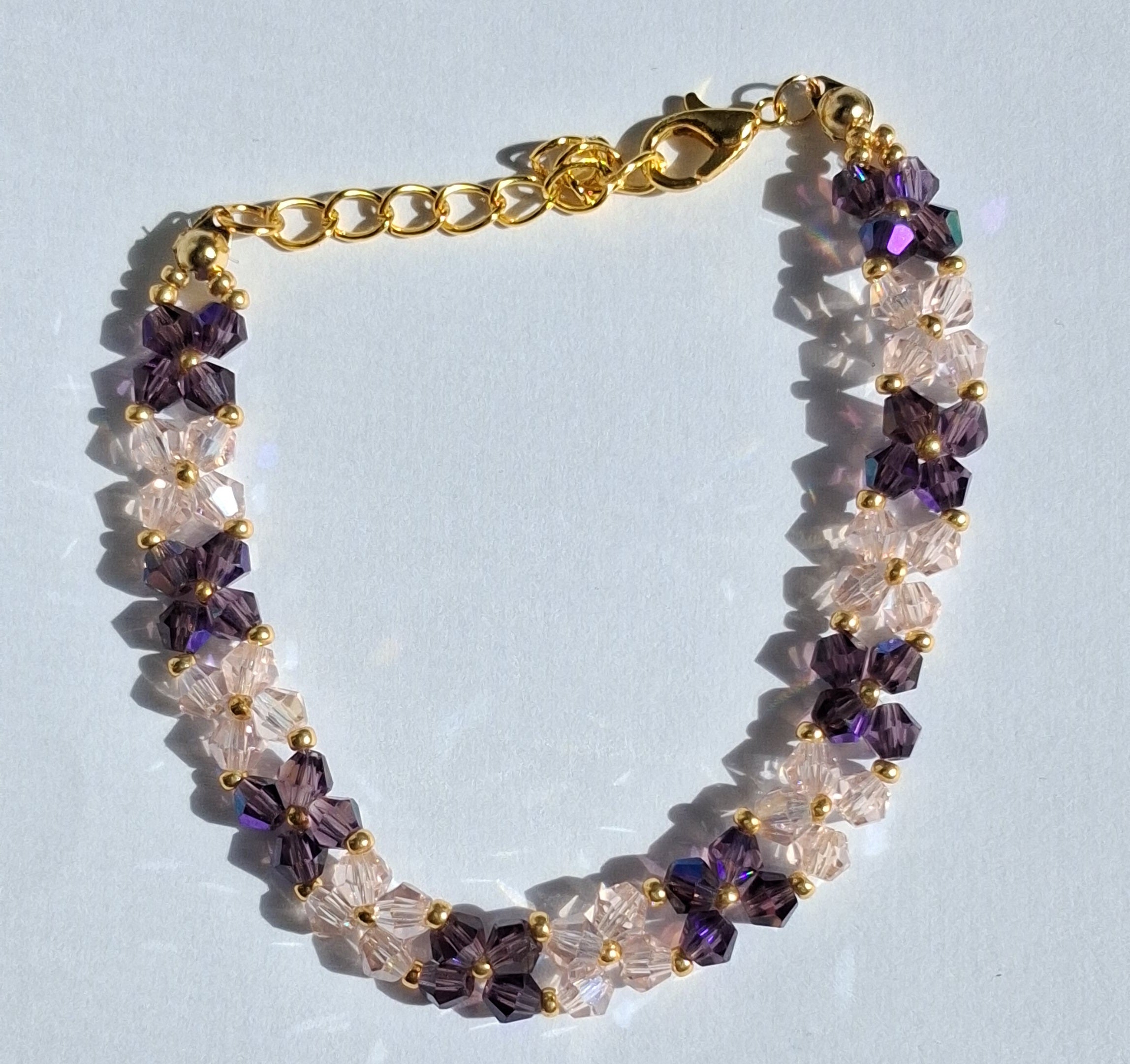 Bratara purple glint