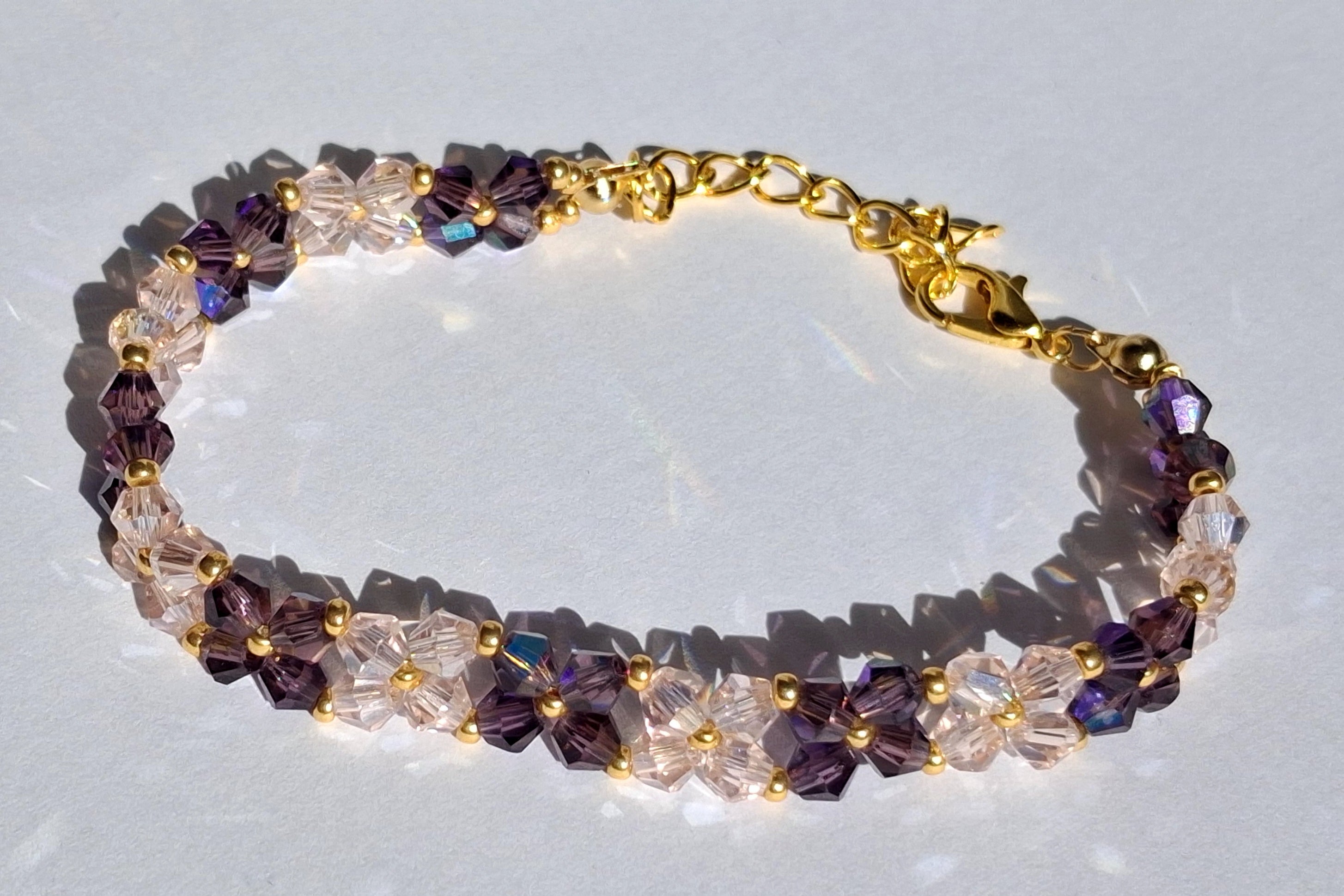 Bratara purple glint